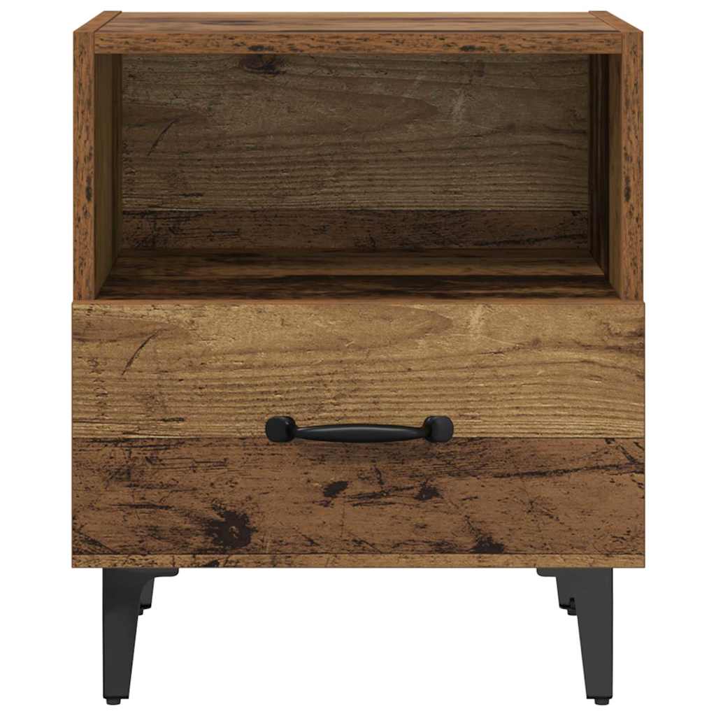 Noćni ormar Staro drvo 40 x 35 x 47,5 cm Konstruirano drvo