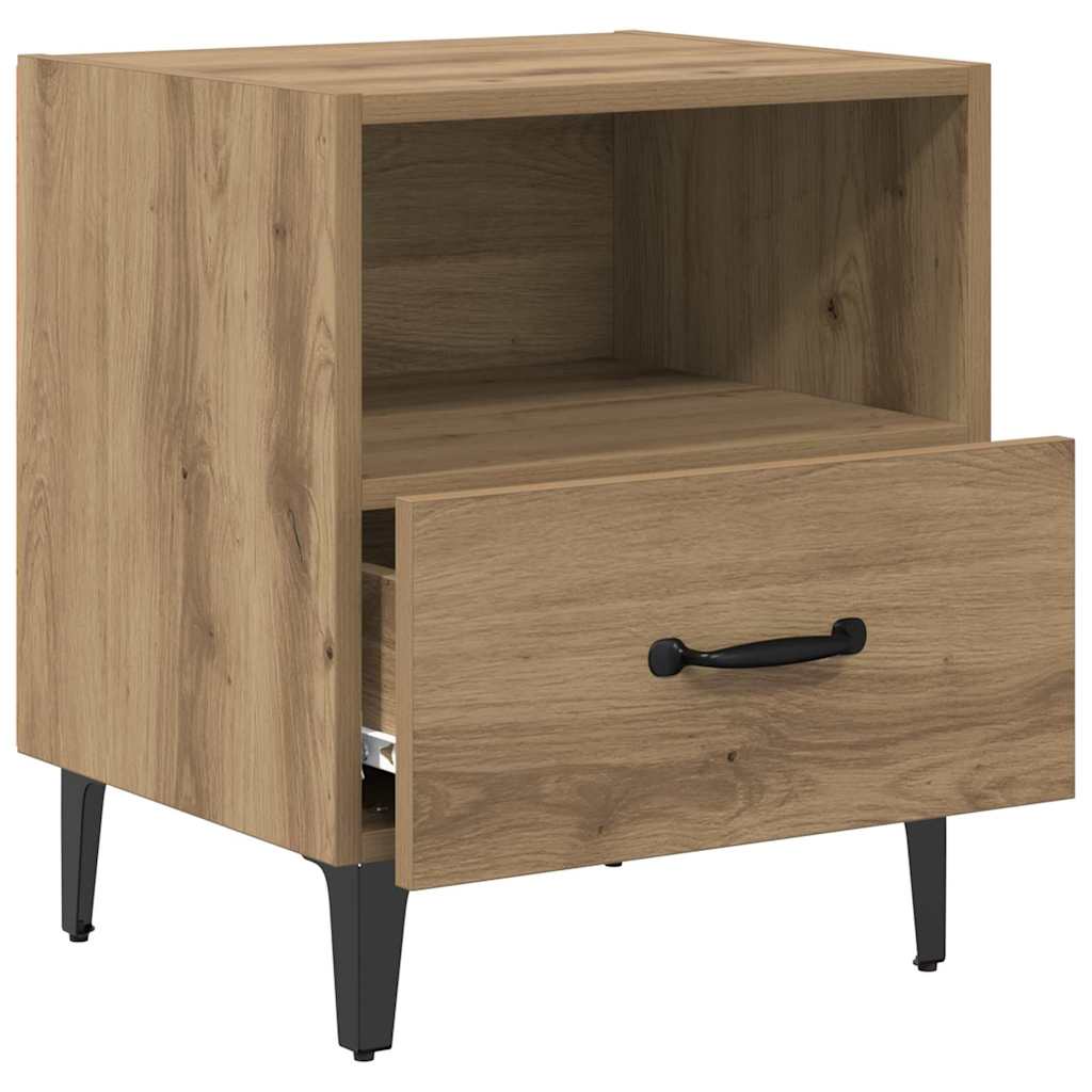 Noćni ormar s ladicama 2 pcs Umjetnički hrast 40 x 35 x 47,5 cm