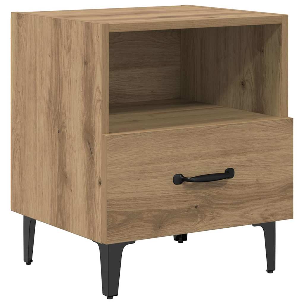 Noćni ormar s ladicama 2 pcs Umjetnički hrast 40 x 35 x 47,5 cm