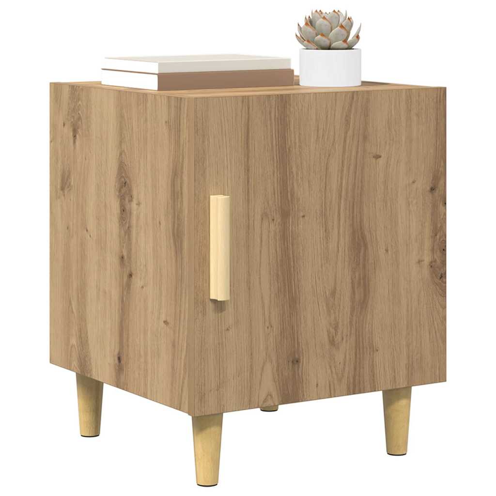 Noćni ormar Umjetnički hrast 40 x 40 x 50 cm Konstruirano drvo