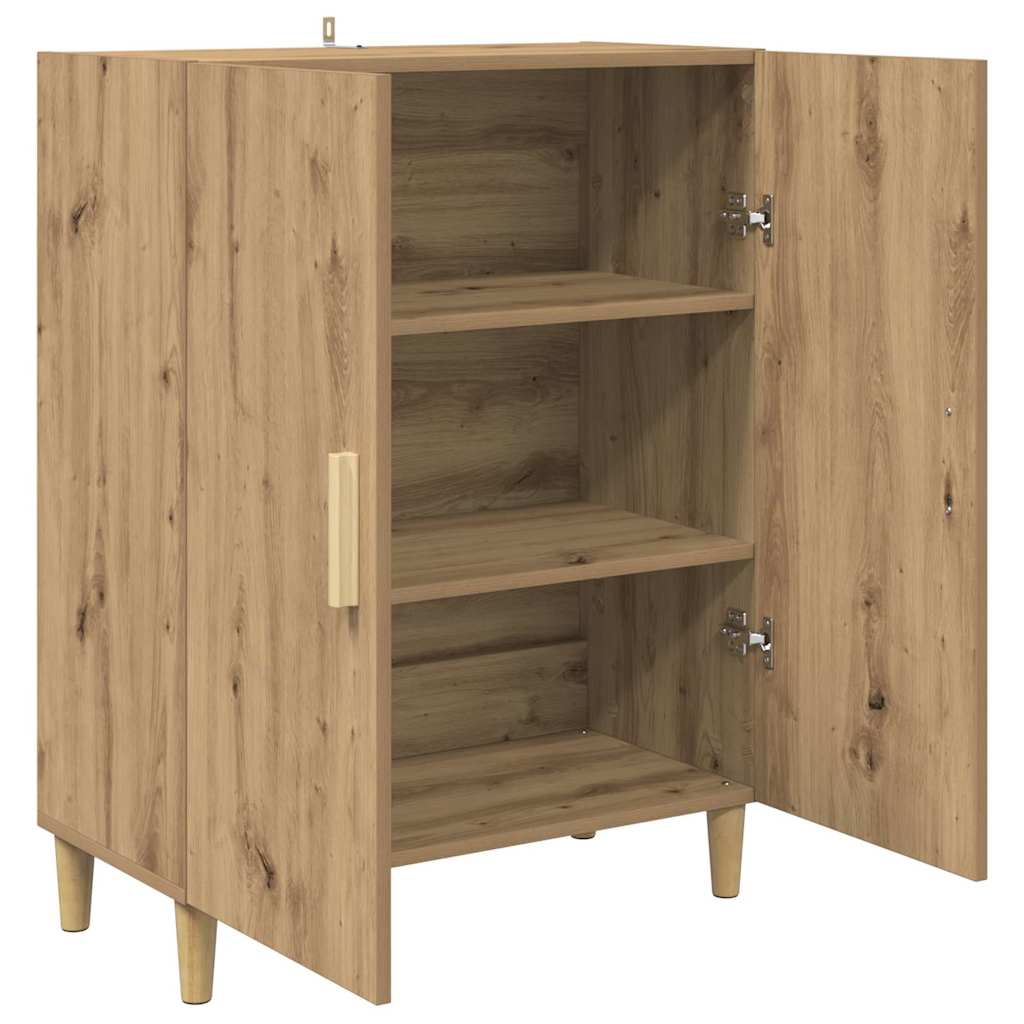 Kreveta Umjetnički hrast 70 x 34 x 90 cm Konstruirano drvo