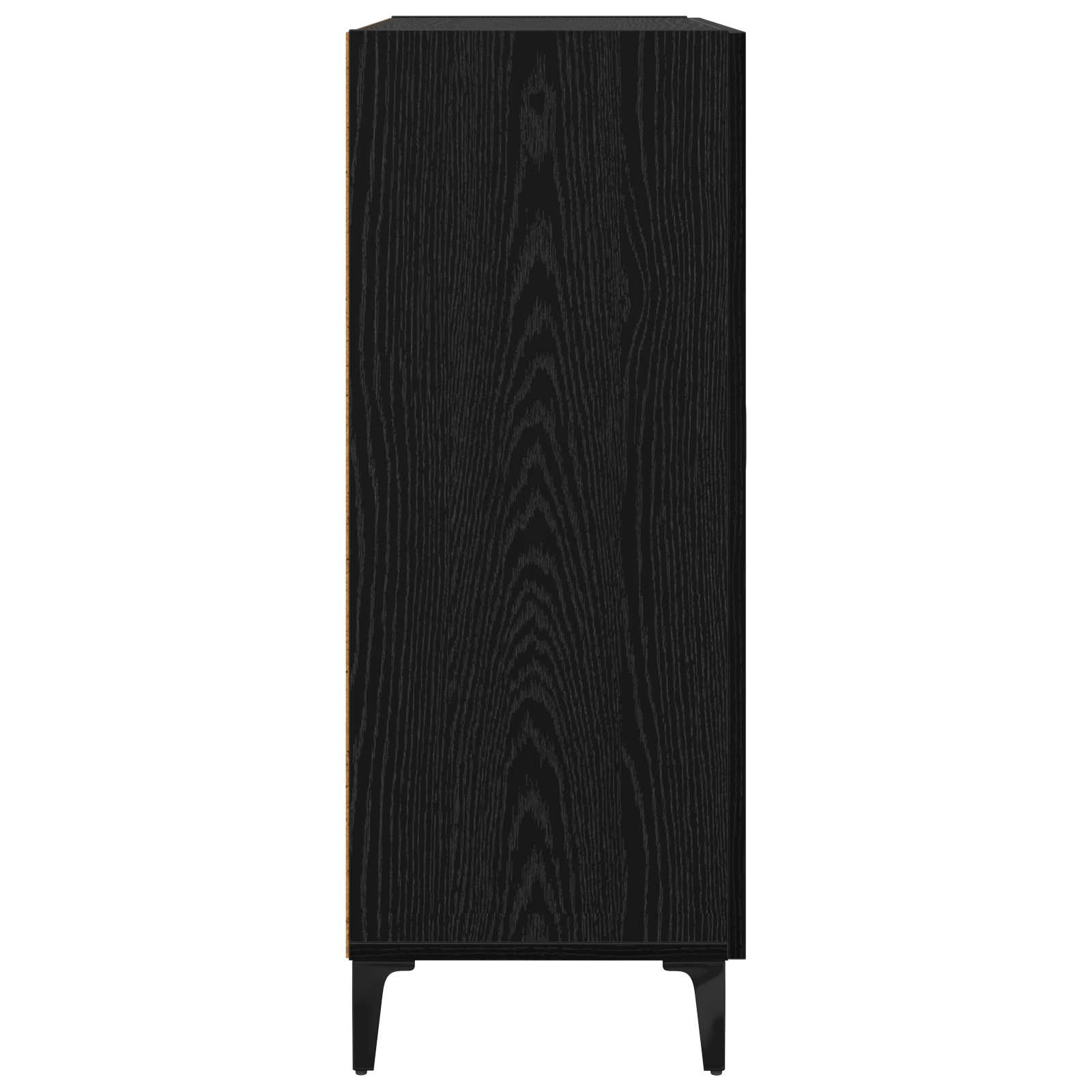 Kreveta Crni hrast 69,5 x 34 x 90 cm Konstruirano drvo