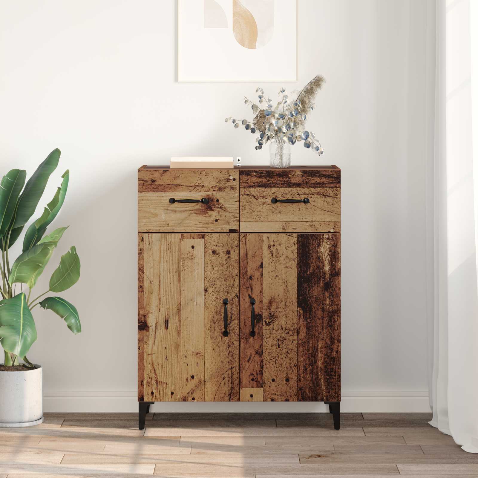Kreveta Staro drvo 69,5 x 34 x 90 cm Konstruirano drvo