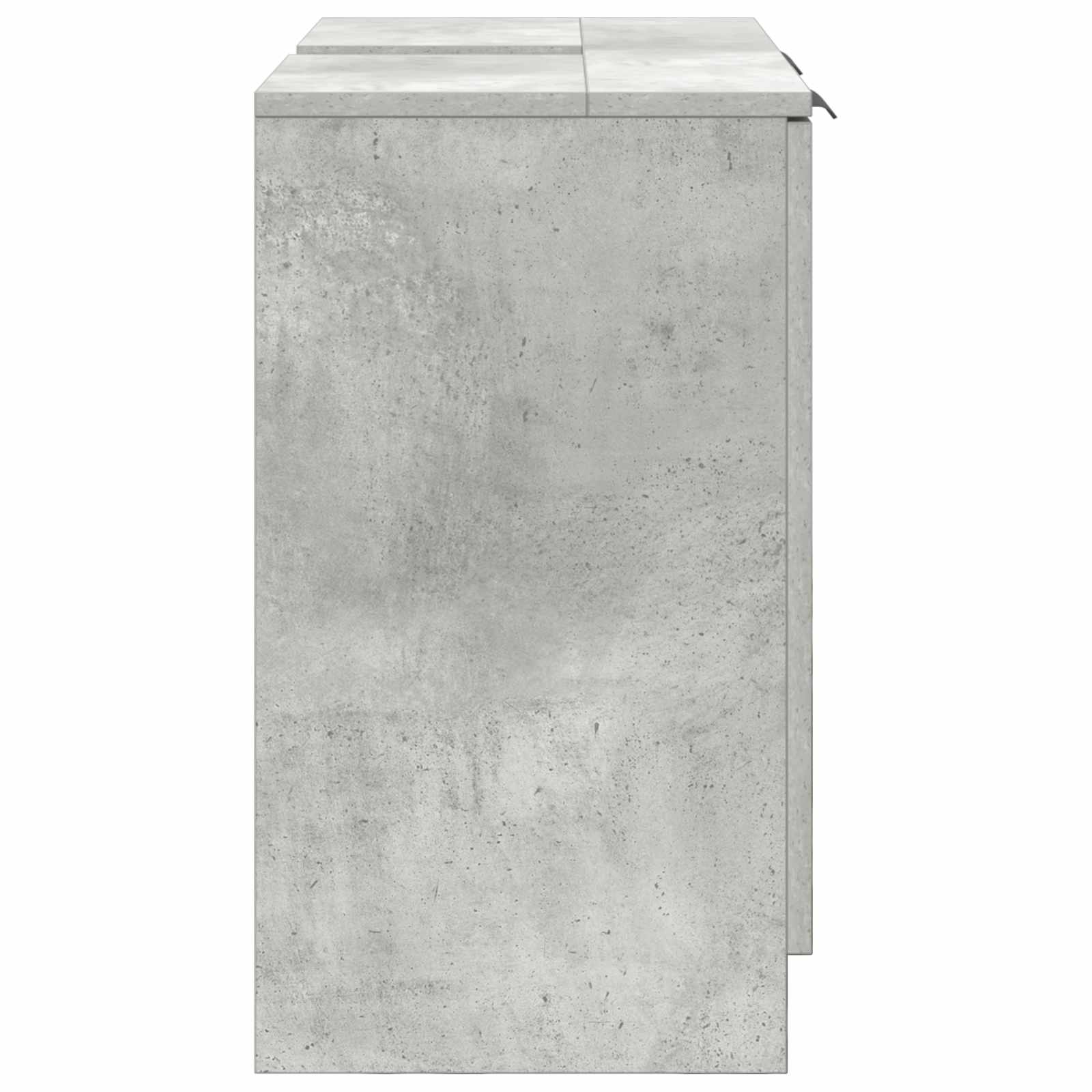 Kupaonski ormar s pohranom Betonski sivi 64,5 x 33,5 x 59 cm