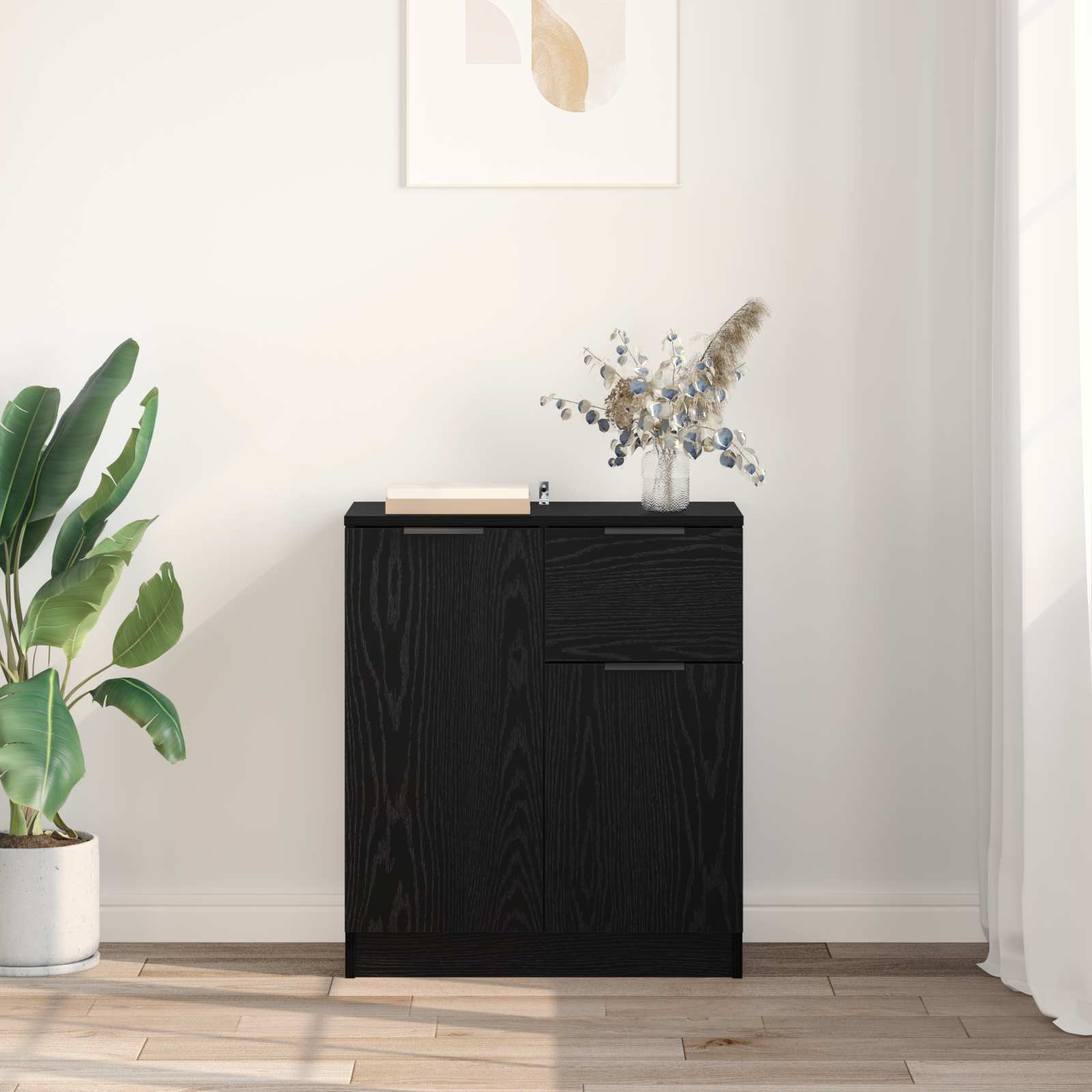 Kreveta s ladicama Crni hrast 60 x 30 x 70 cm Konstruirano drvo