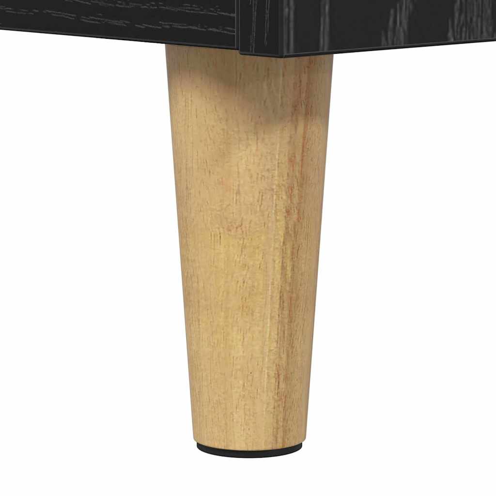 Kreveta Crni hrast 69,5 x 34 x 90 cm Konstruirano drvo