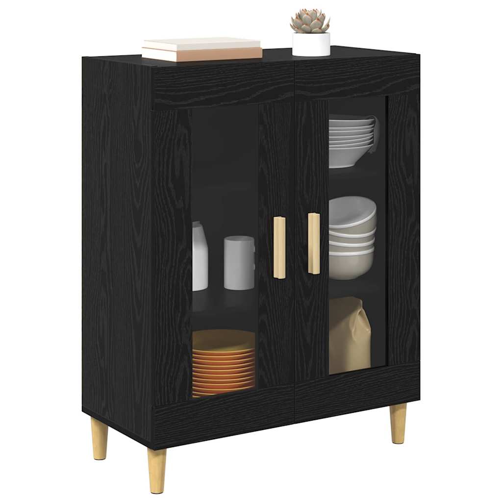 Kreveta Crni hrast 69,5 x 34 x 90 cm Konstruirano drvo