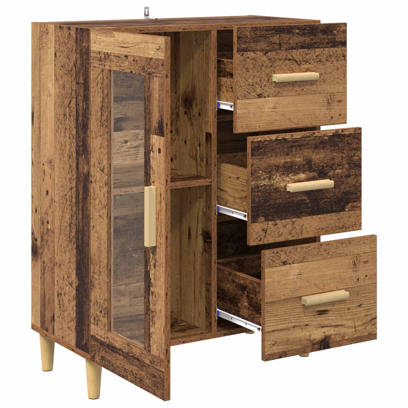 Kreveta Staro drvo 69,5 x 34 x 90 cm Konstruirano drvo