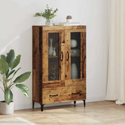 Highboard Staro drvo 70 x 31 x 115 cm Obrađeno drvo i čelik