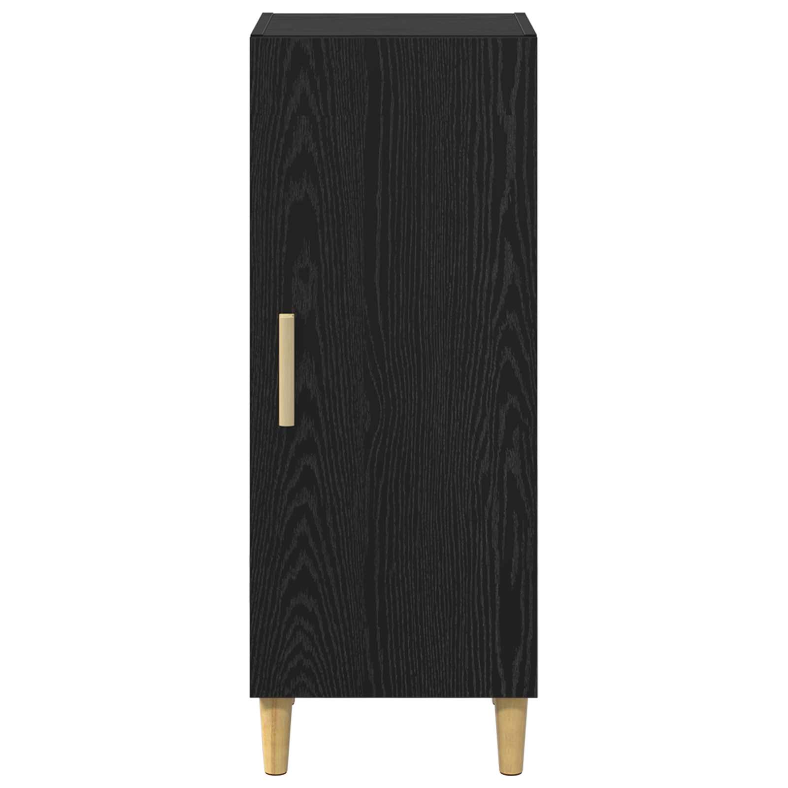 Kreveta Zidne Crni hrast 34,5 x 34 x 90 cm Konstruirano drvo