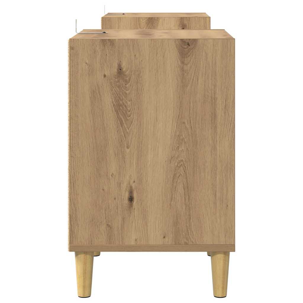TV ormar 160 x 35 x 55 cm Umjetnički hrast Konstruirano drvo