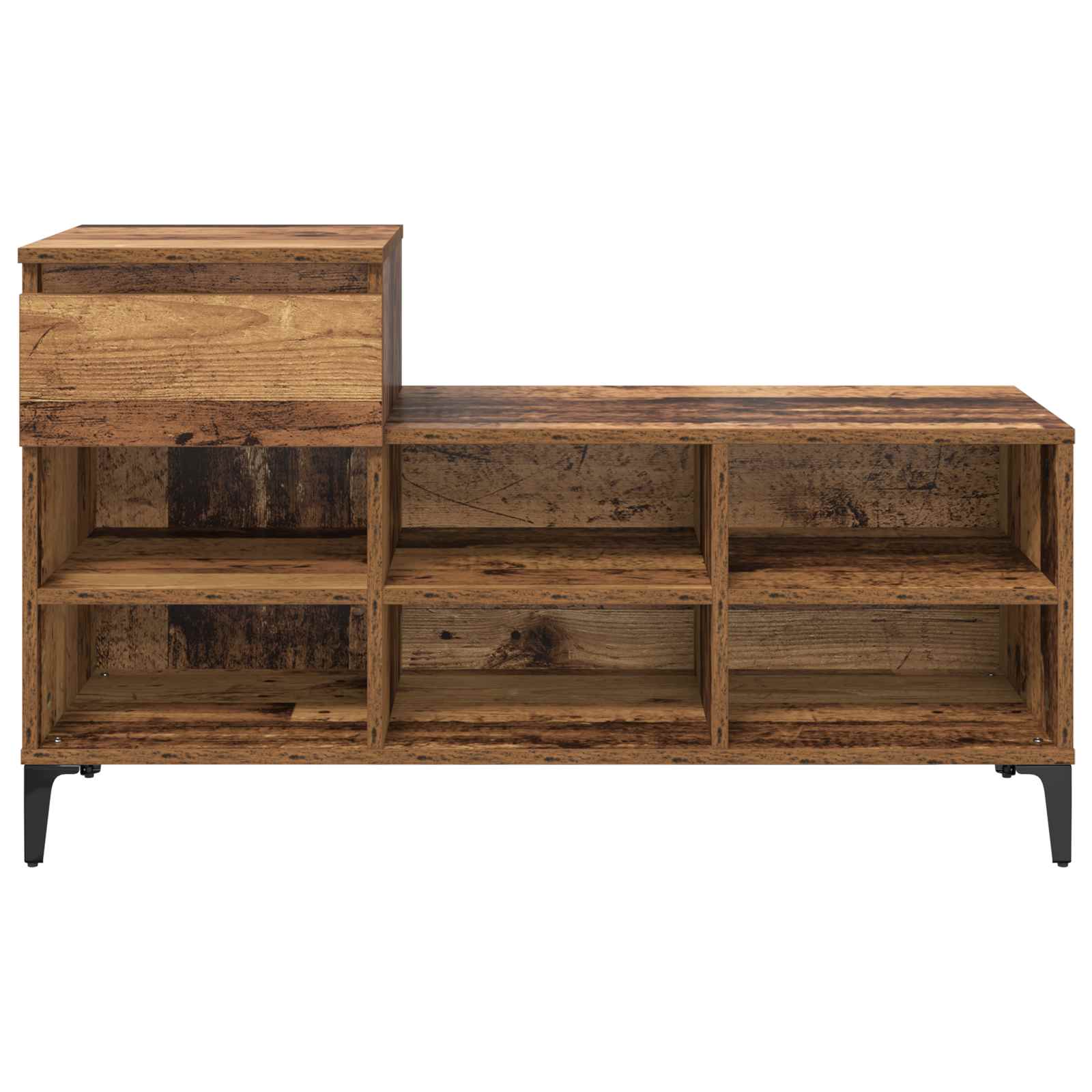 Ormar za cipele Staro drvo 102 x 36 x 60 cm Konstruirano drvo
