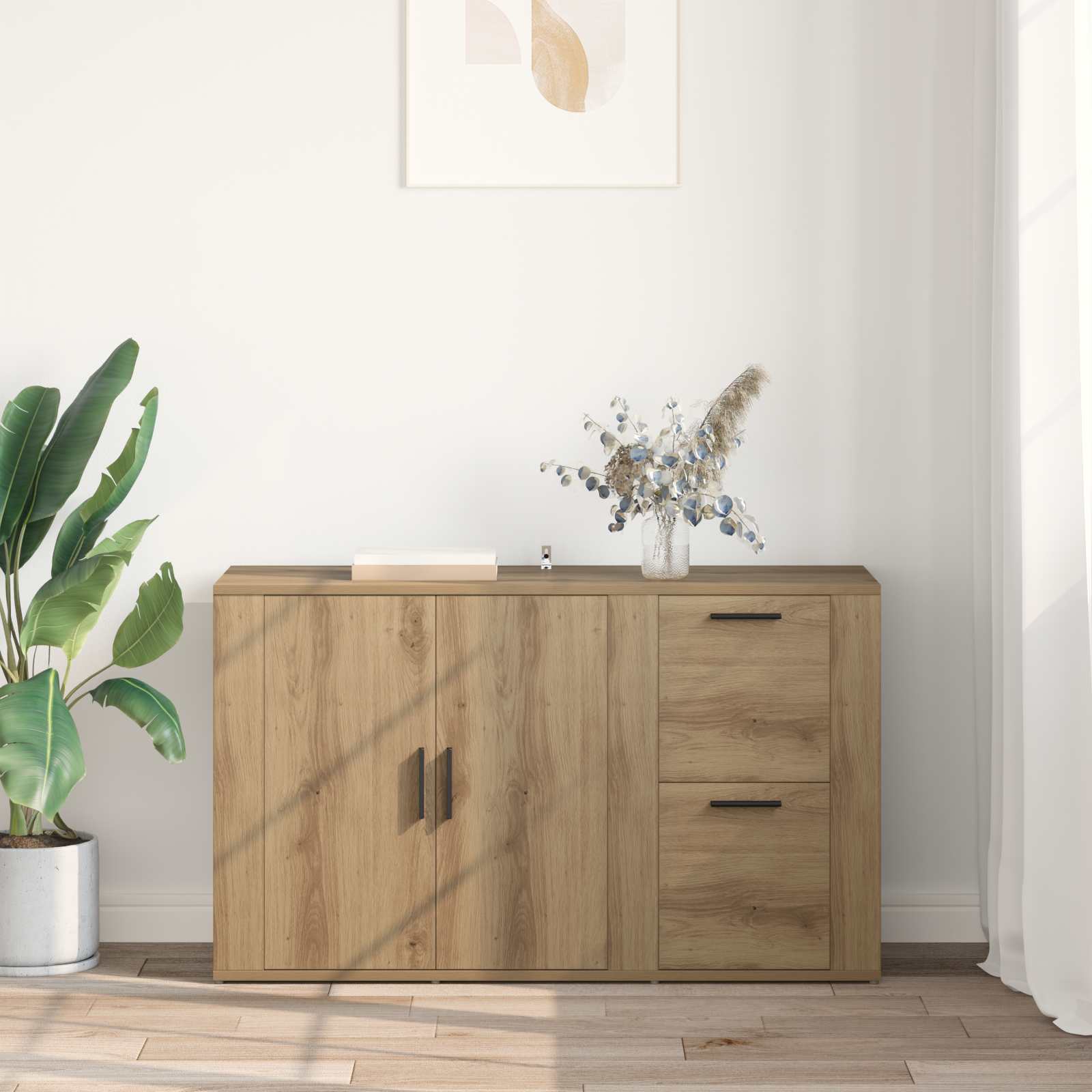 Kreveta Umjetnički hrast 100 x 33 x 59.5 cm Konstruirano drvo