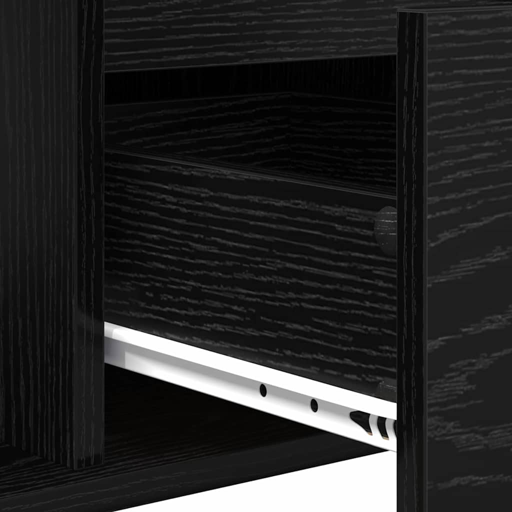 Kava Stol Crni hrast 90 x 50 x 26.5 cm Konstruirano drvo