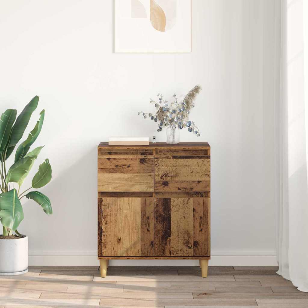 Kreveta s ladicama Staro drvo 60 x 35 x 70 cm Konstruirano drvo