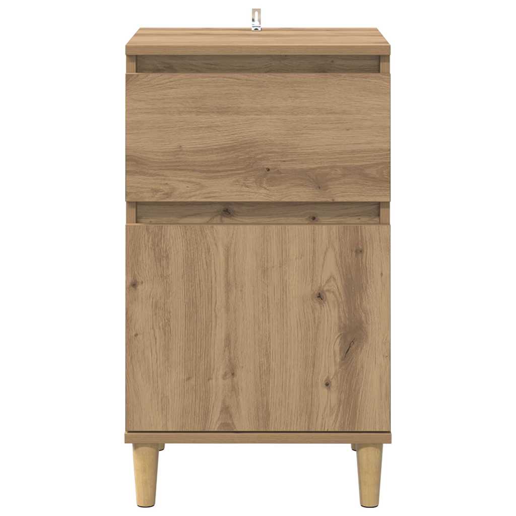 Noćni ormar Umjetnički hrast 40 x 35 x 70 cm Konstruirano drvo