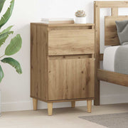 Noćni ormar s ladicama 2 pcs Umjetnički hrast 40 x 35 x 70 cm