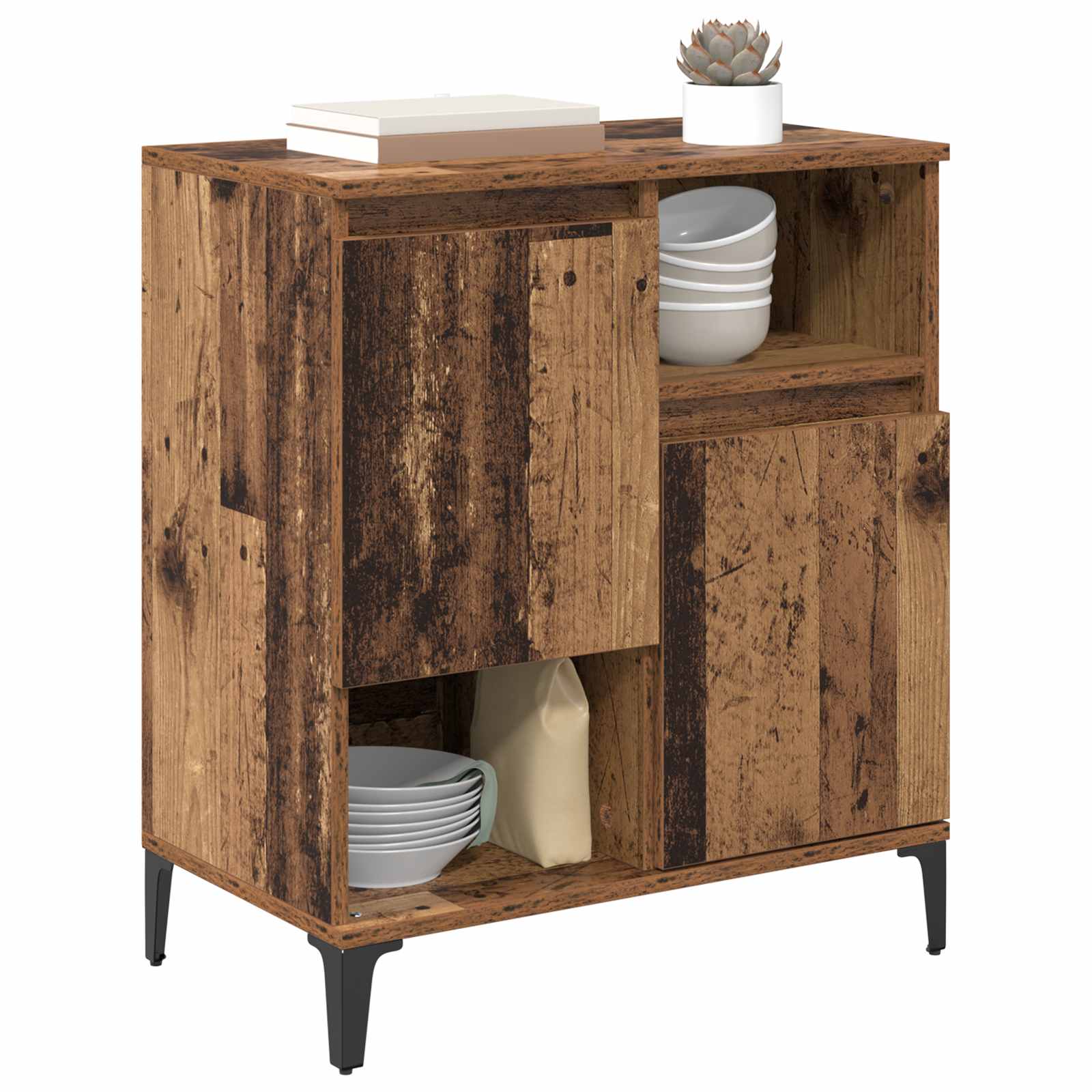 Kreveta Staro drvo 60 x 35 x 70 cm Konstruirano drvo