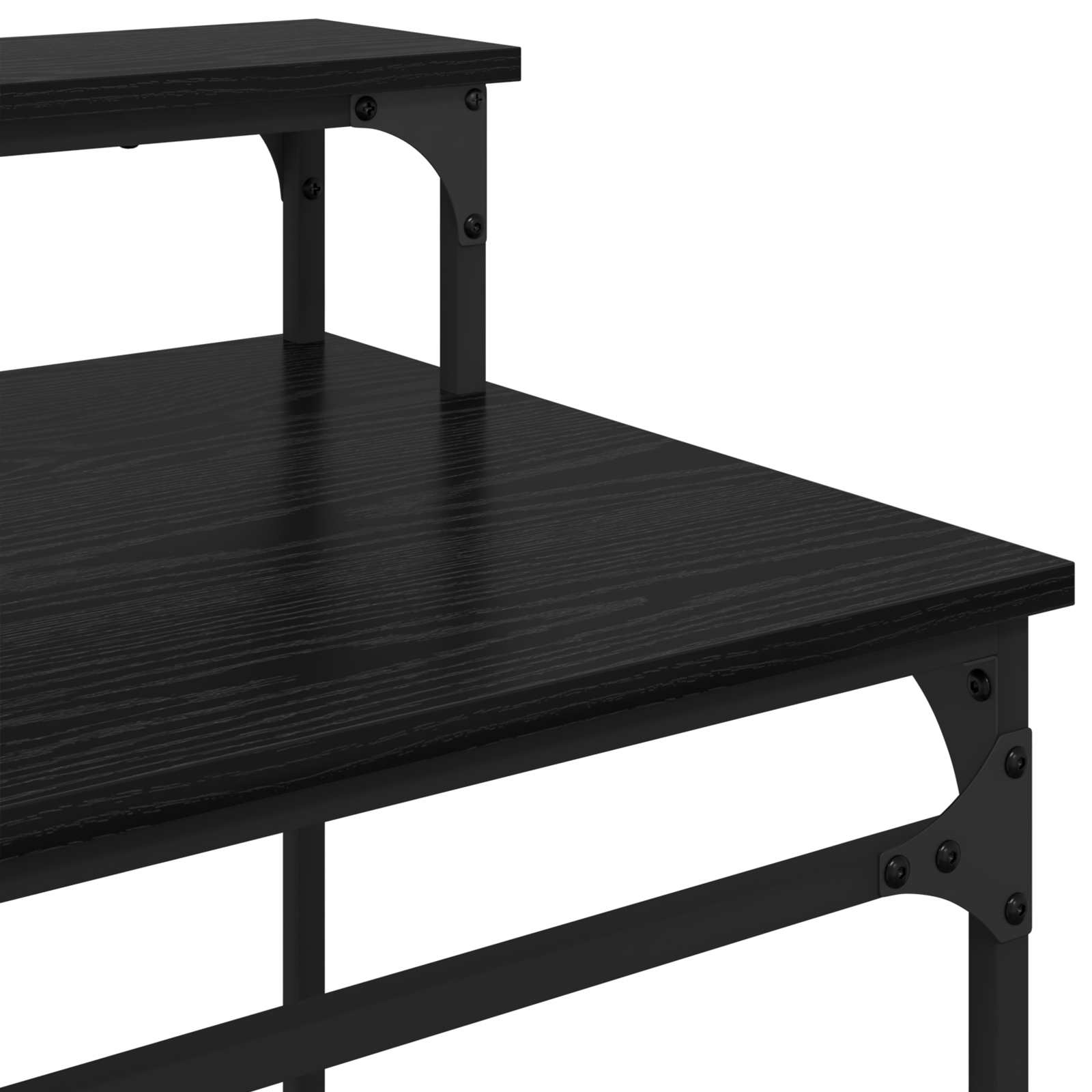 Stol Crni hrast 80 x 50 x 90 cm Konstruirano drvo
