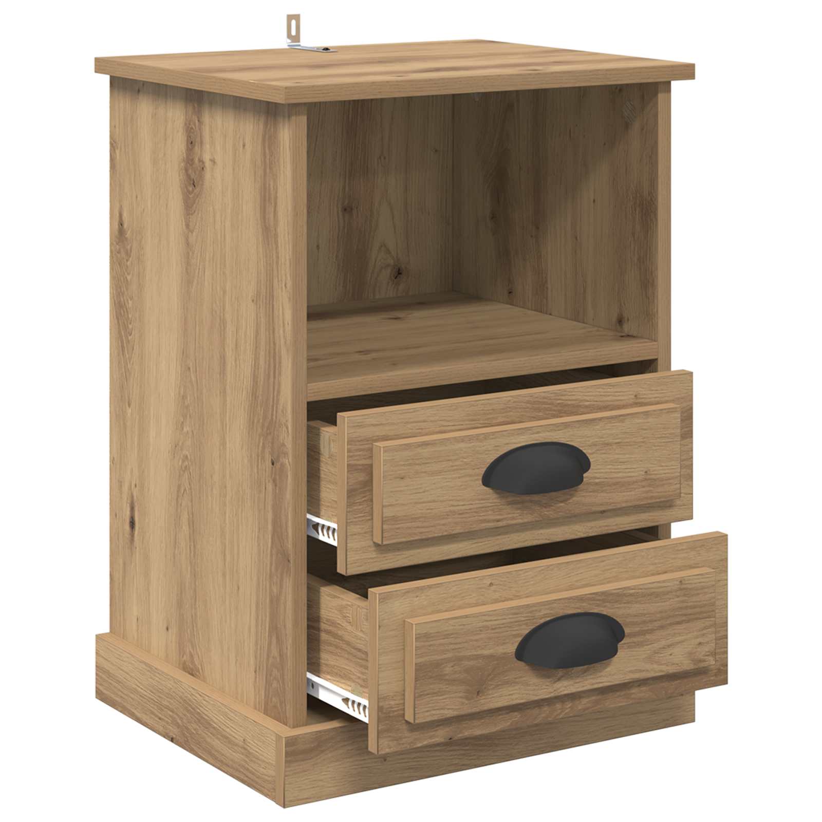 Noćni ormar s ladicama 2 pcs Umjetnički hrast 36 x 43 x 60 cm