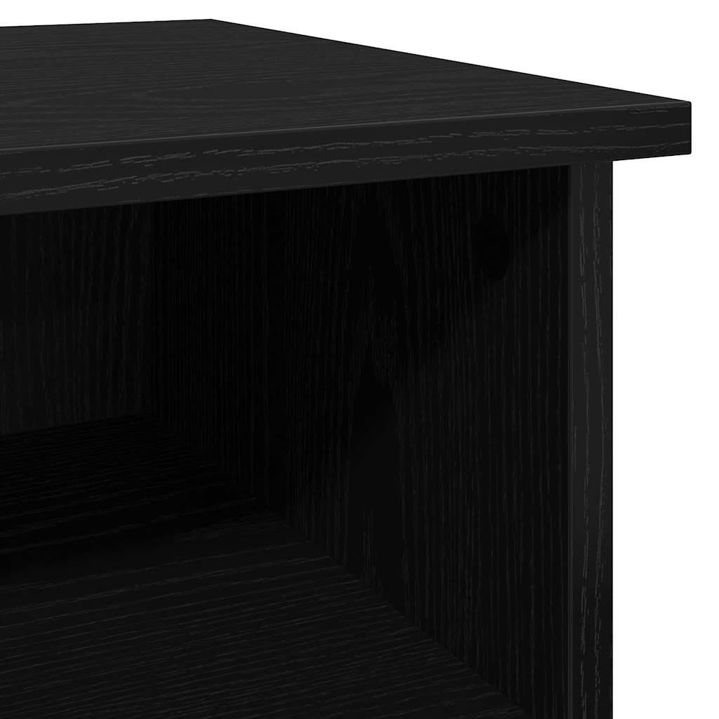 Kreveta Crni hrast 100 x 35,5 x 60 cm Konstruirano drvo