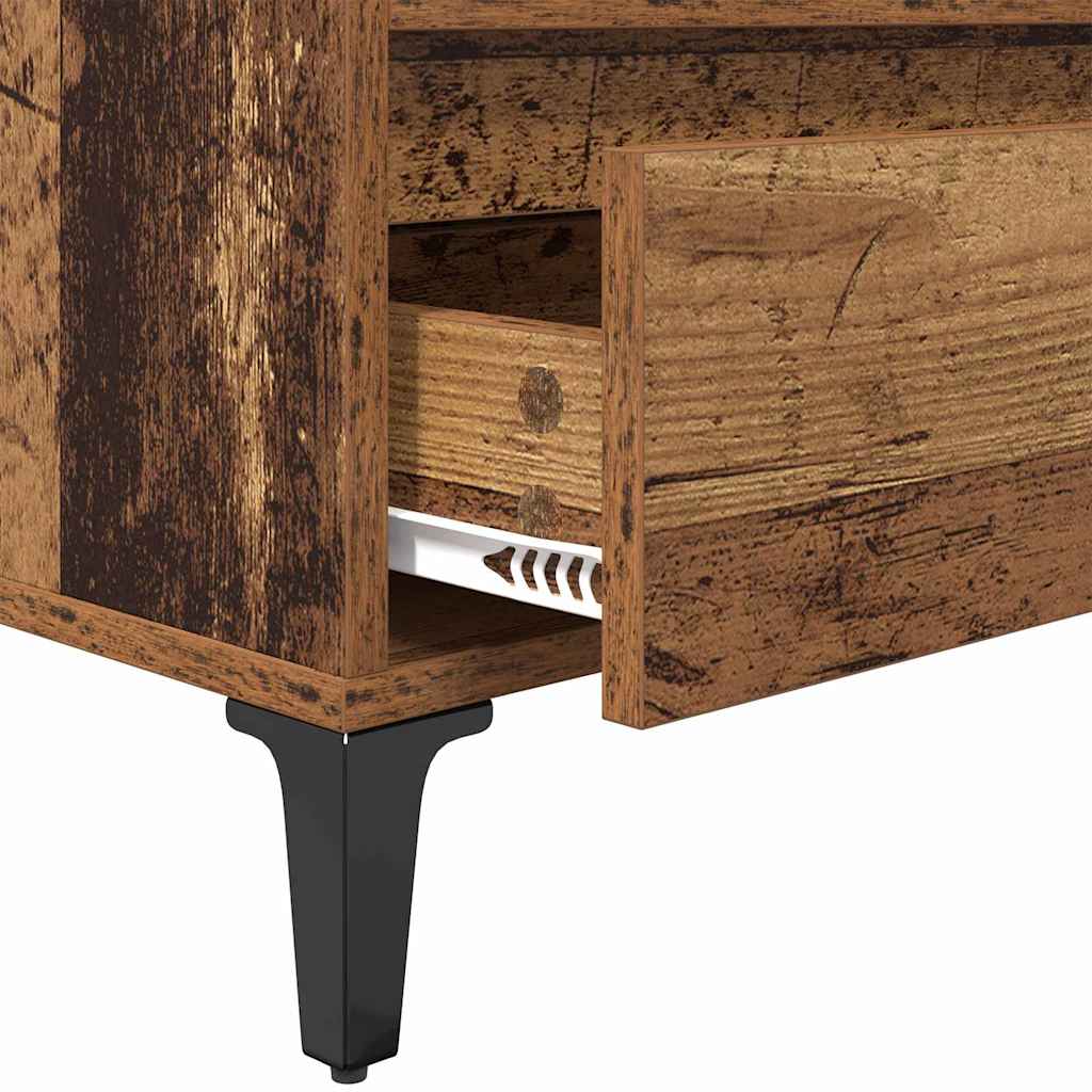 TV ormar Staro drvo 100 x 34,5 x 44,5 cm Obrađeno drvo i čelik