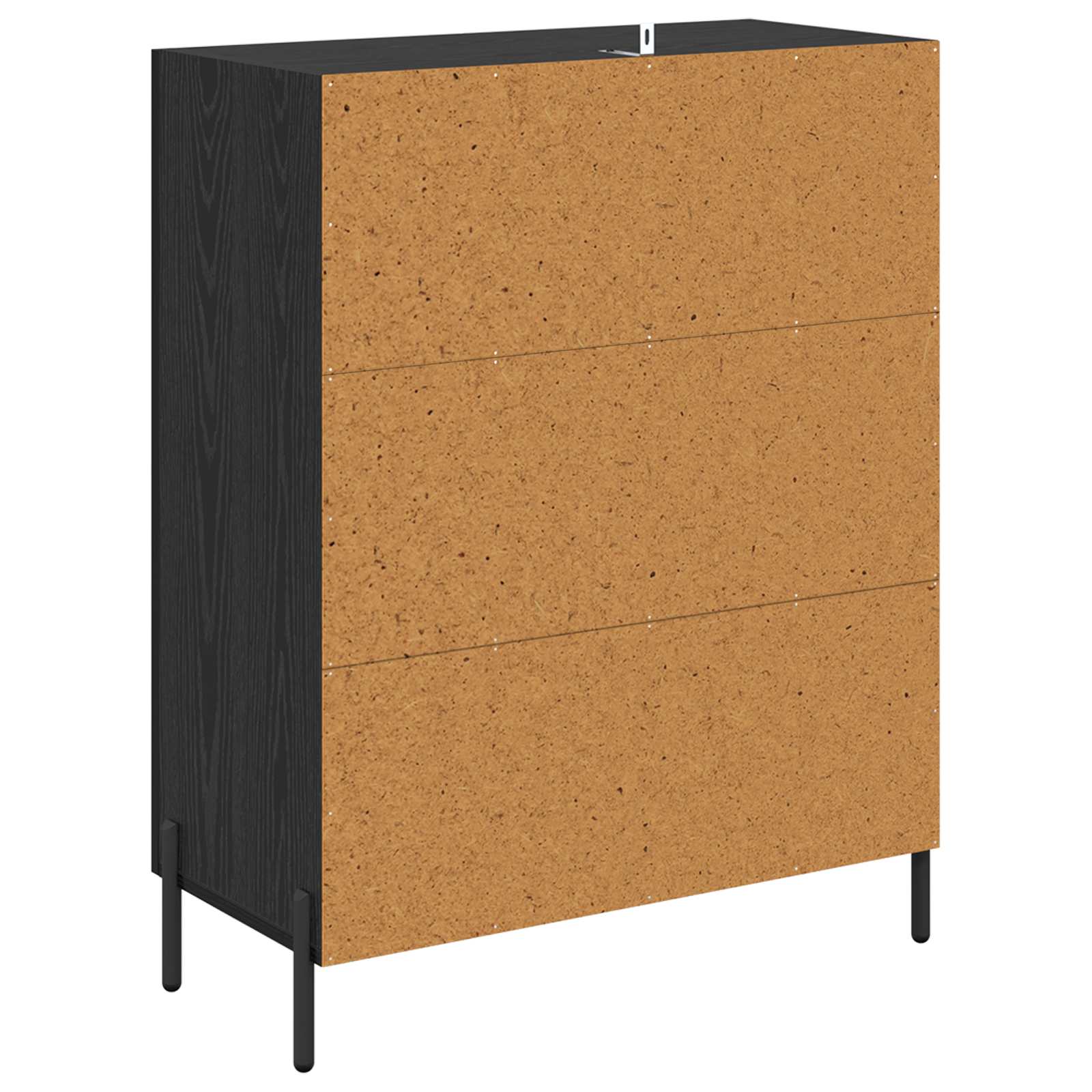 Kreveta Crni hrast 69,5 x 34 x 90 cm Konstruirano drvo