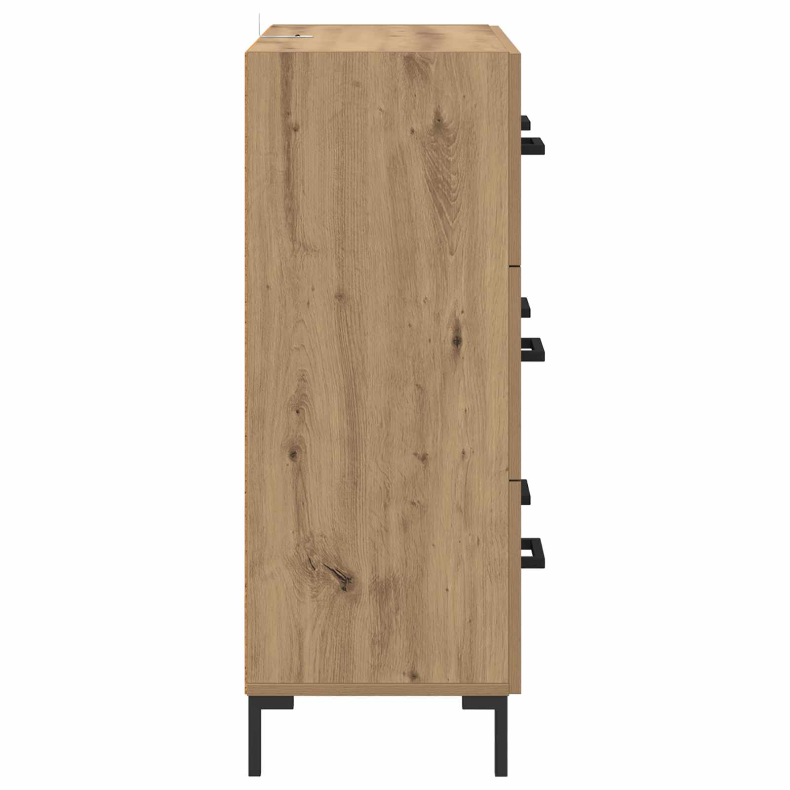 Kreveta s ladicama Umjetnički hrast 69,5 x 34 x 90 cm