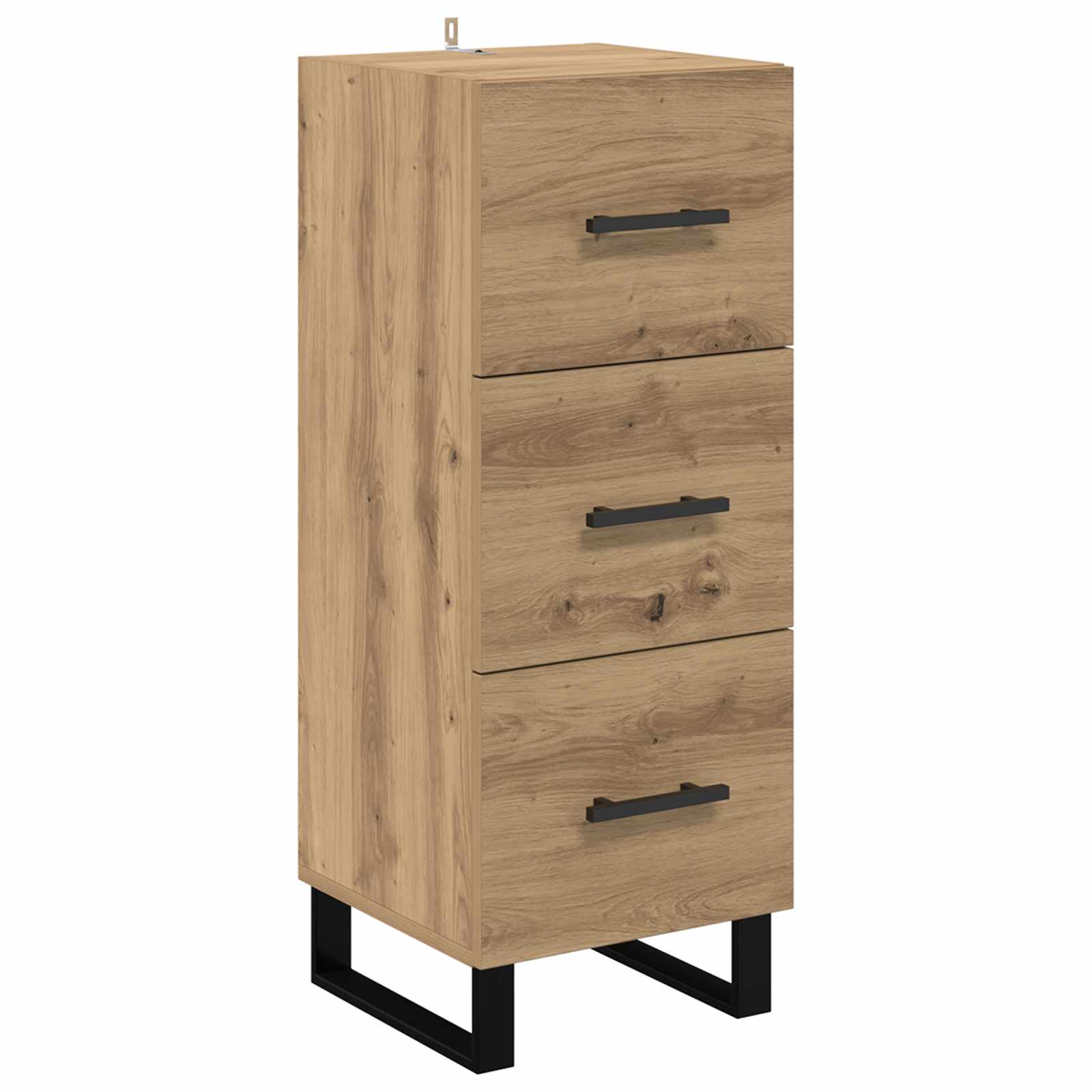 Kreveta s ladicama Umjetnički hrast 34,5 x 34 x 90 cm