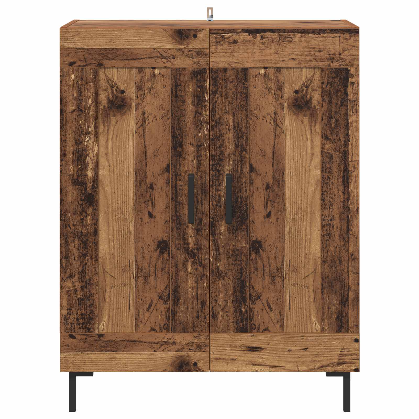Kreveta Staro drvo 69,5 x 34 x 90 cm Obrađeno drvo i čelik