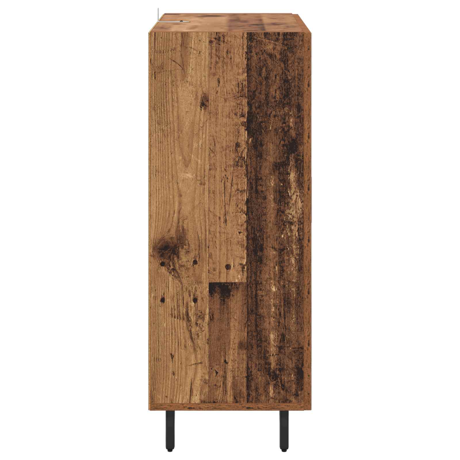 Kreveta Staro drvo 69,5 x 34 x 90 cm Obrađeno drvo i čelik