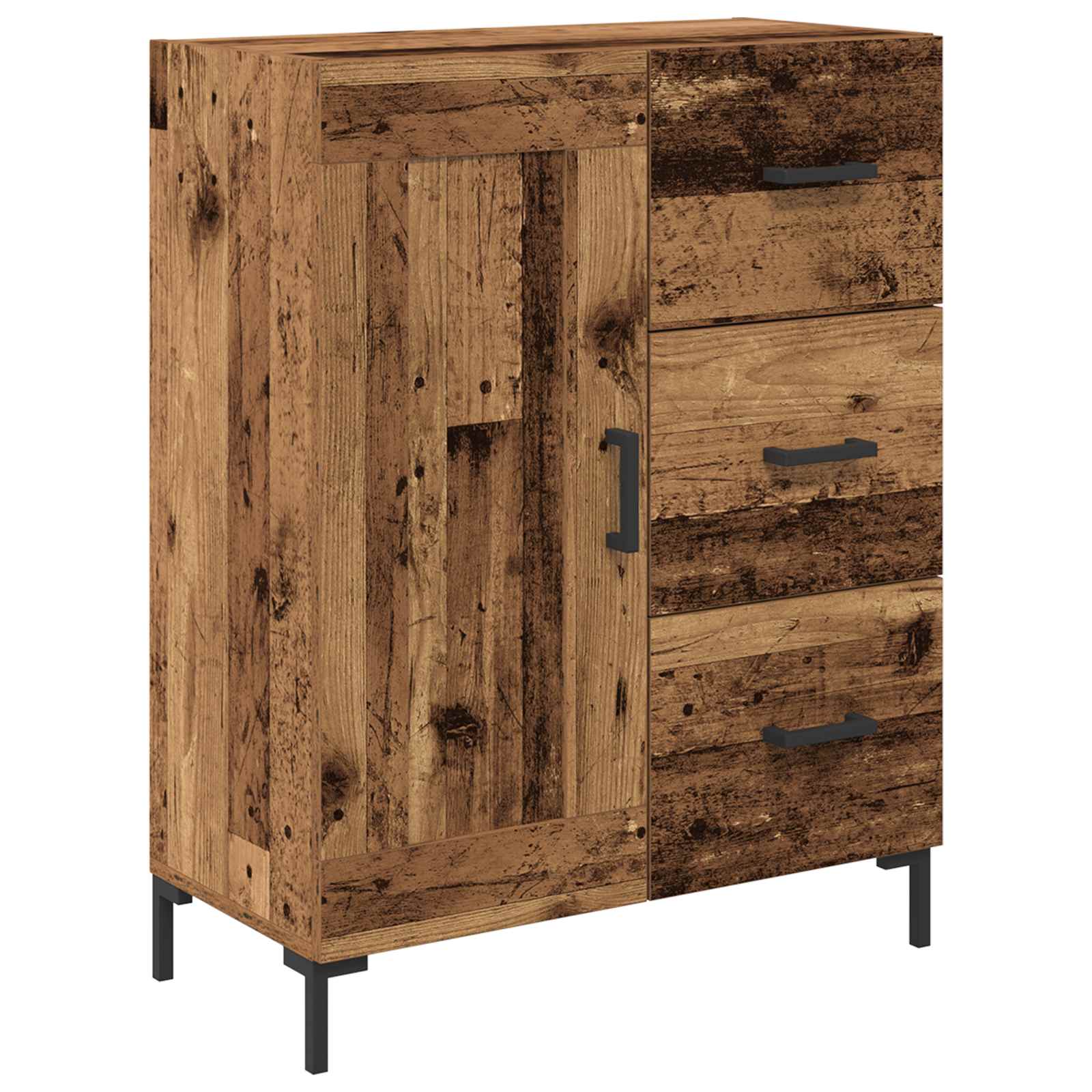 Kreveta Staro drvo 69.5 x 34 x 90 cm Konstruirano drvo