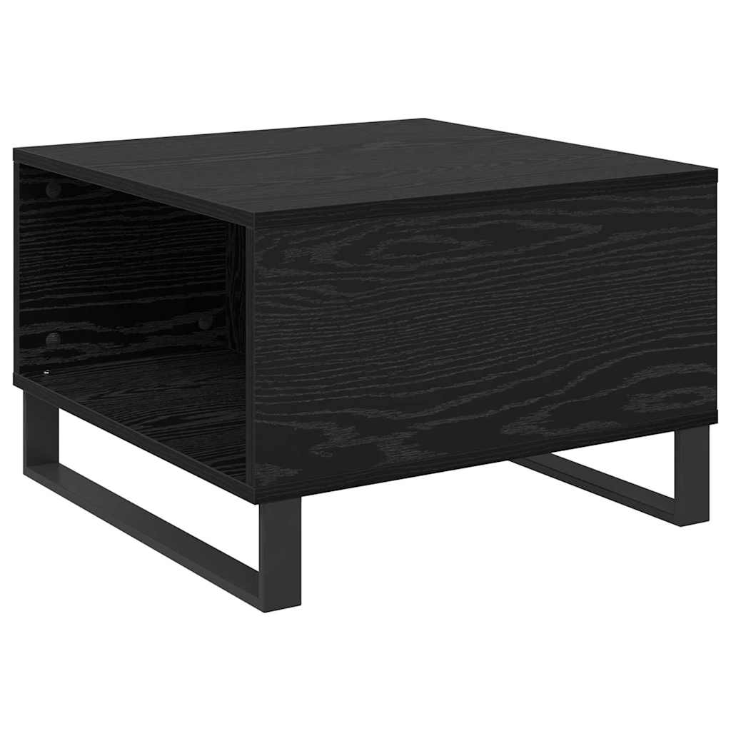 Kava Stol Crni hrast 55 x 55 x 36,5 cm Konstruirano drvo
