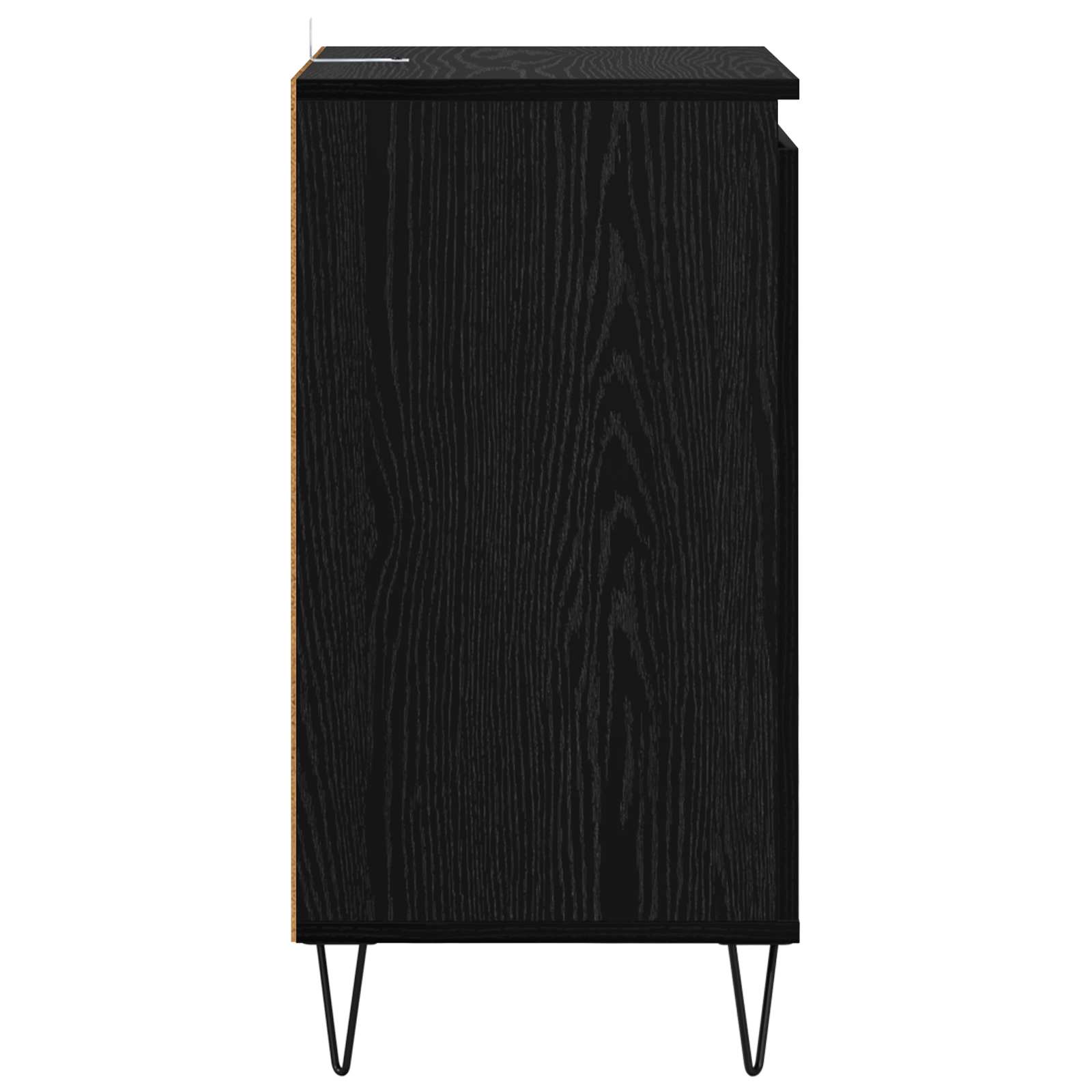 Kreveta Zidne Crni hrast 40 x 35 x 70 cm Konstruirano drvo