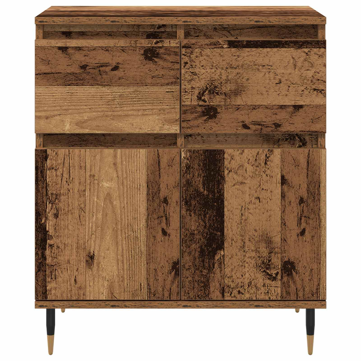 Kreveta Staro drvo 60 x 35 x 70 cm Obrađeno drvo i čelik