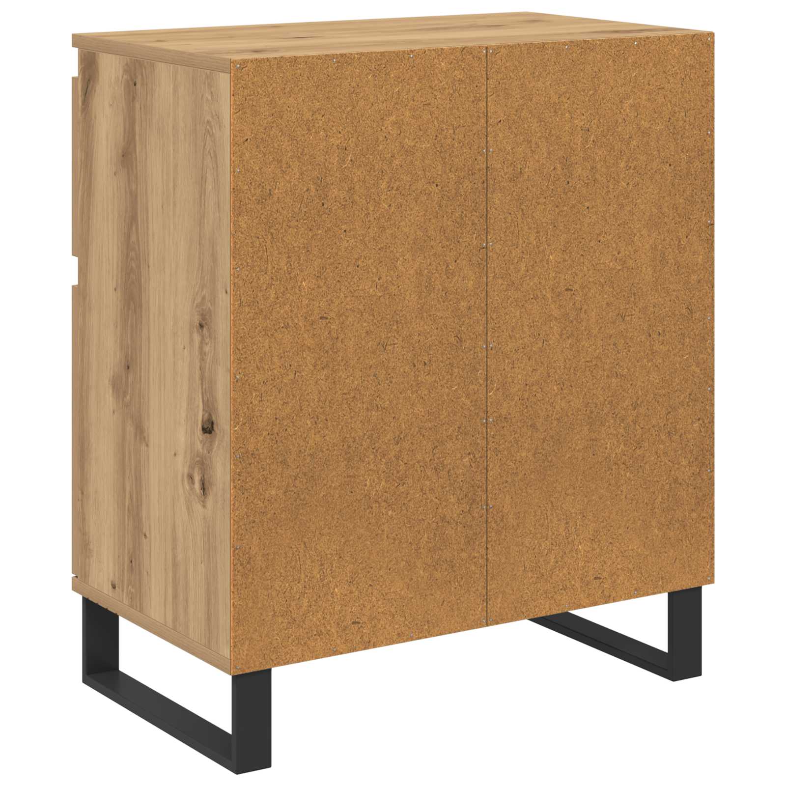 Kreveta Umjetnički hrast 60 x 35 x 70 cm Obrađeno drvo i čelik