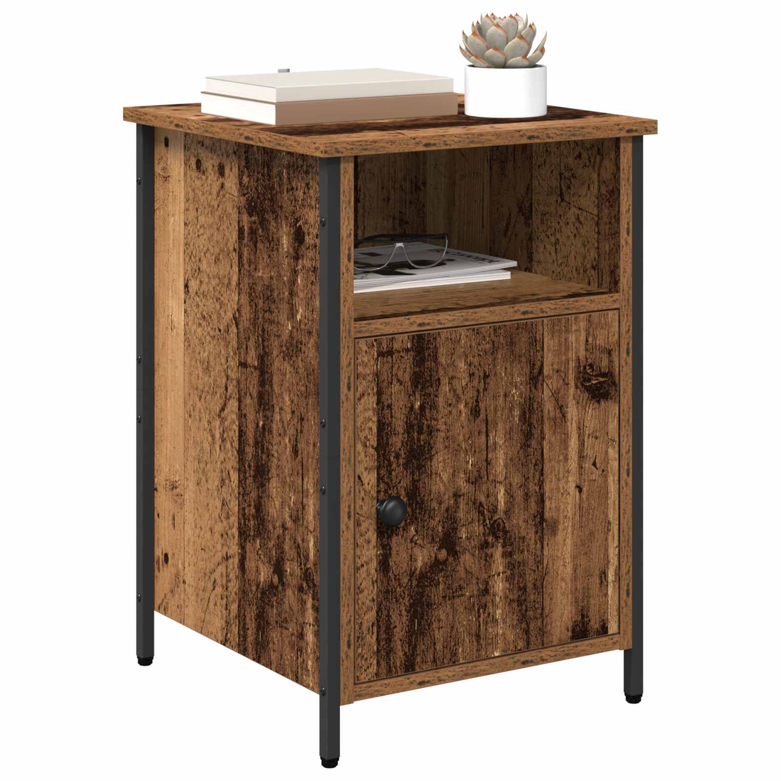 Noćni ormar 2 pcs Staro drvo 40 x 42 x 60 cm Konstruirano drvo