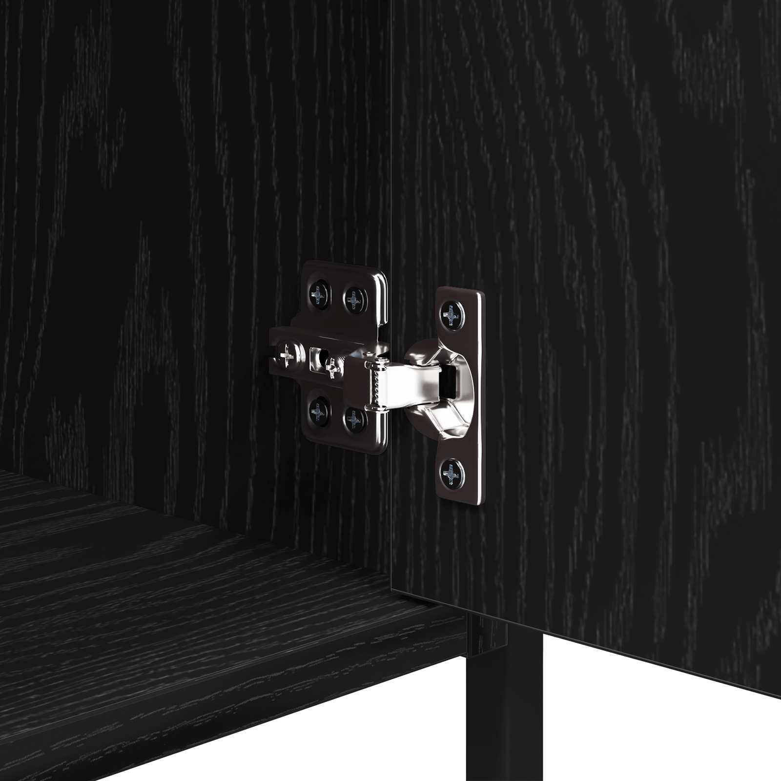 Noćni ormar 2 pcs Crni hrast 40 x 42 x 60 cm Konstruirano drvo