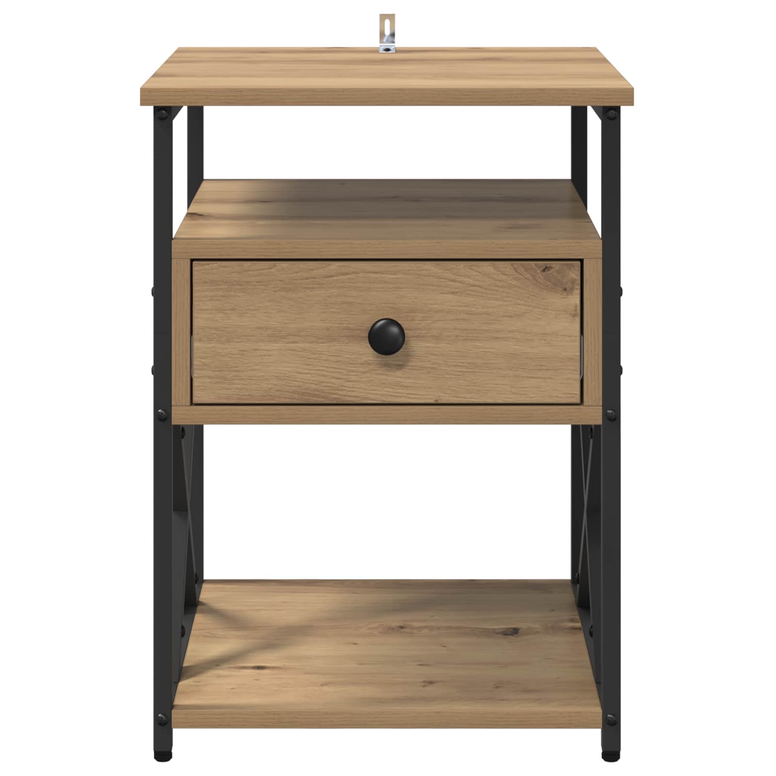 Noćni ormar s ladicama 2 pcs Umjetnički hrast 40 x 42 x 55 cm