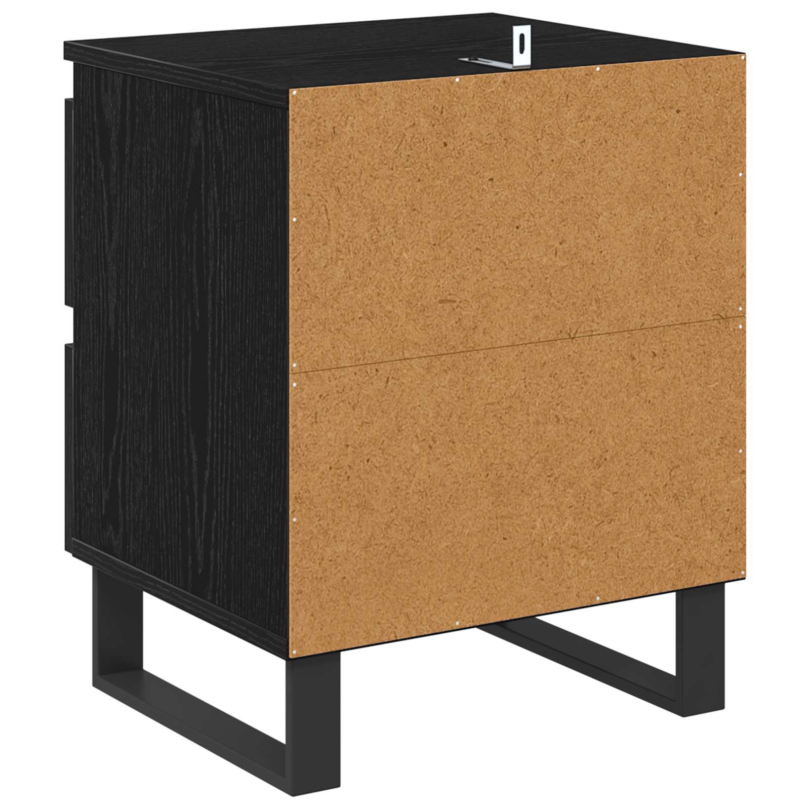 Noćni ormar Crni hrast 40 x 35 x 50 cm Konstruirano drvo