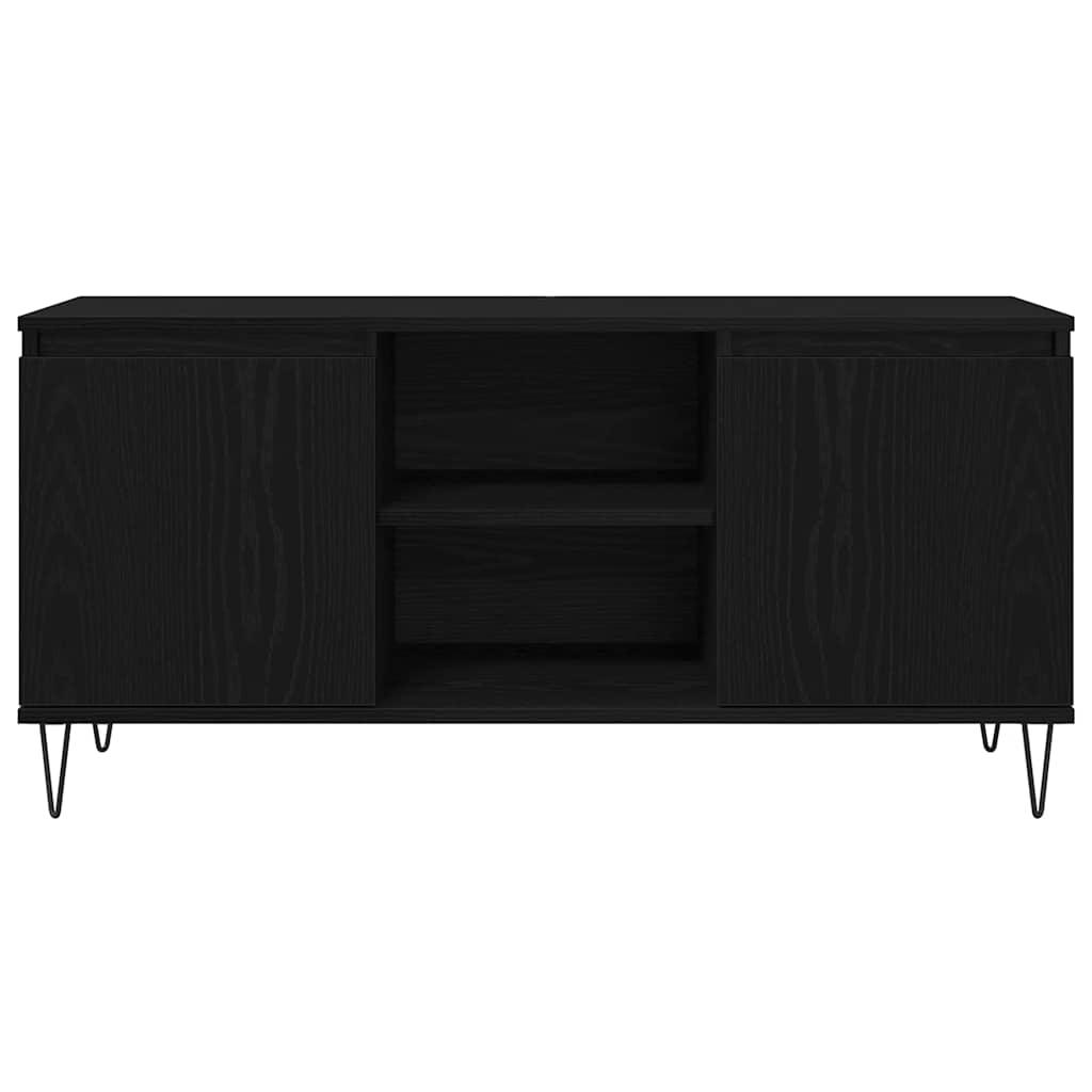 TV ormar Crni hrast 104 x 35 x 50 cm Konstruirano drvo