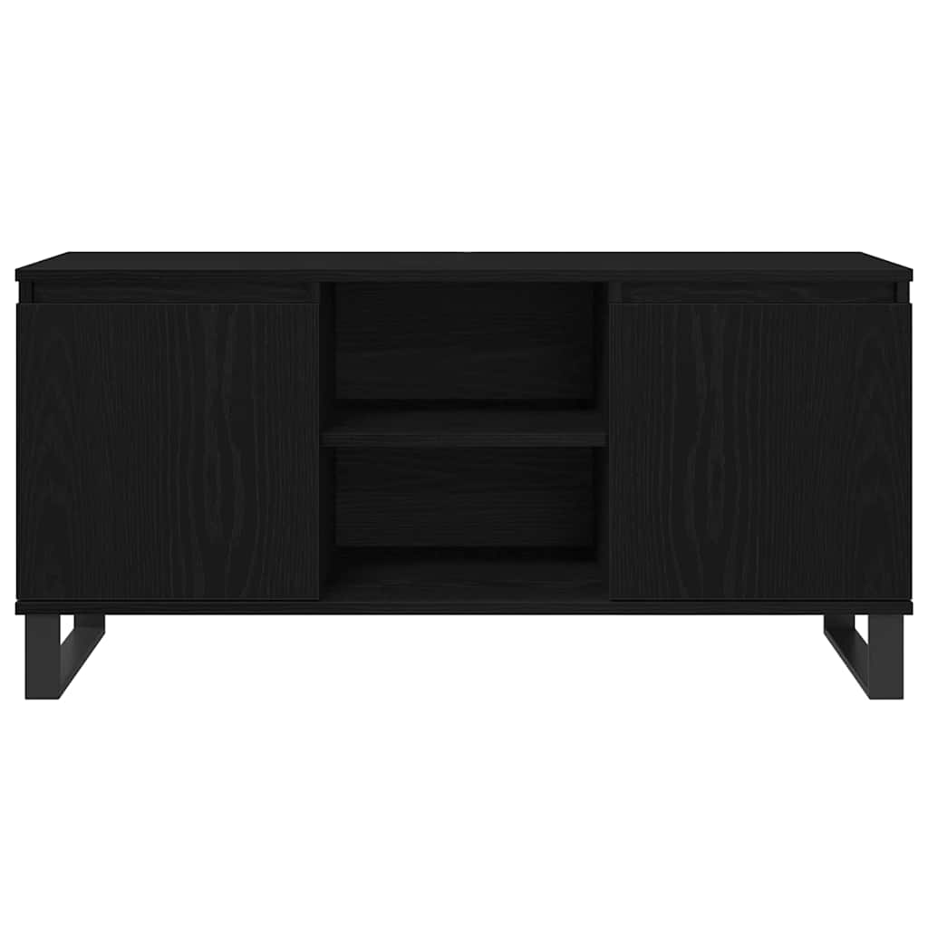 TV ormar Crni hrast 104 x 35 x 50 cm Konstruirano drvo