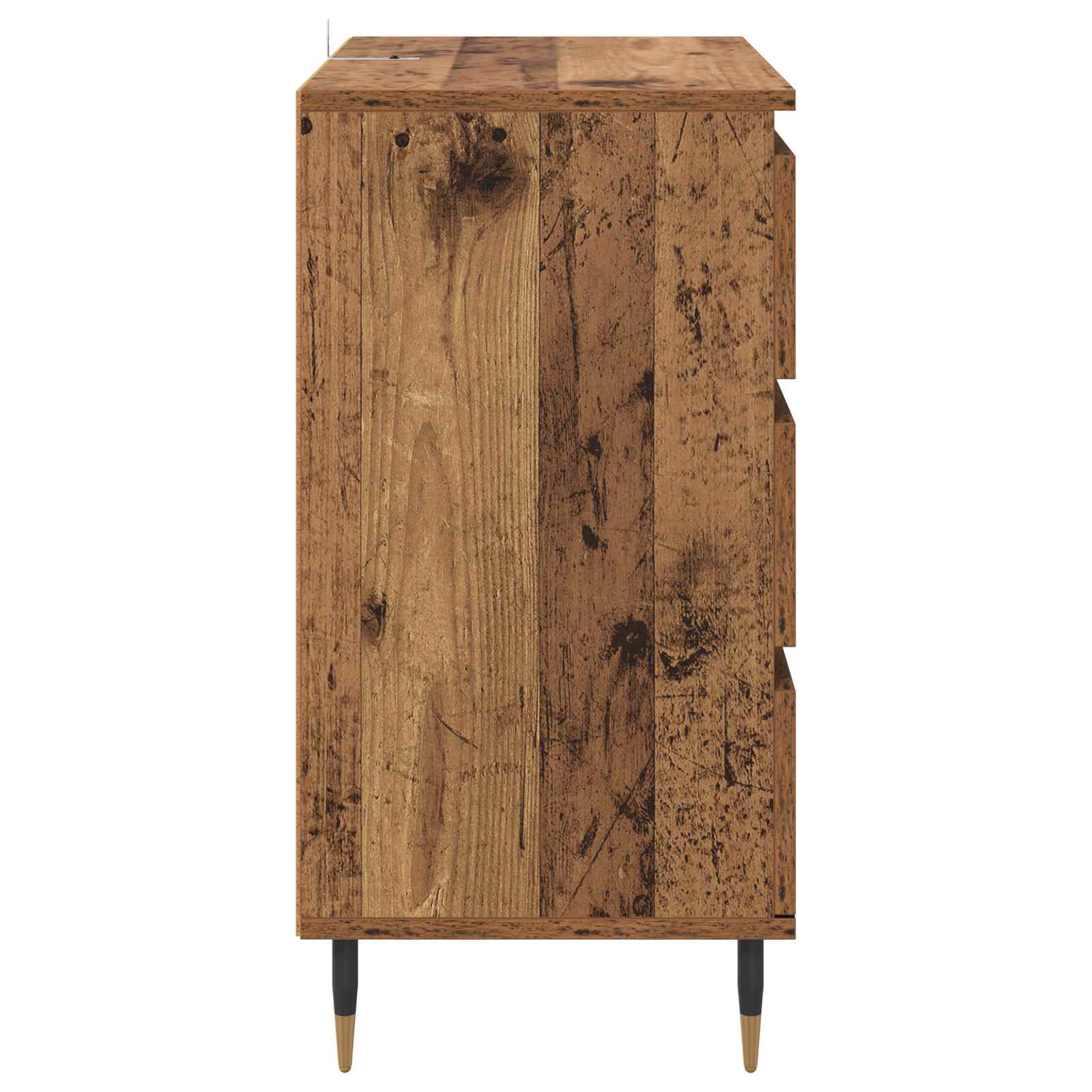 Kreveta s ladicama Staro drvo 60 x 35 x 70 cm Konstruirano drvo