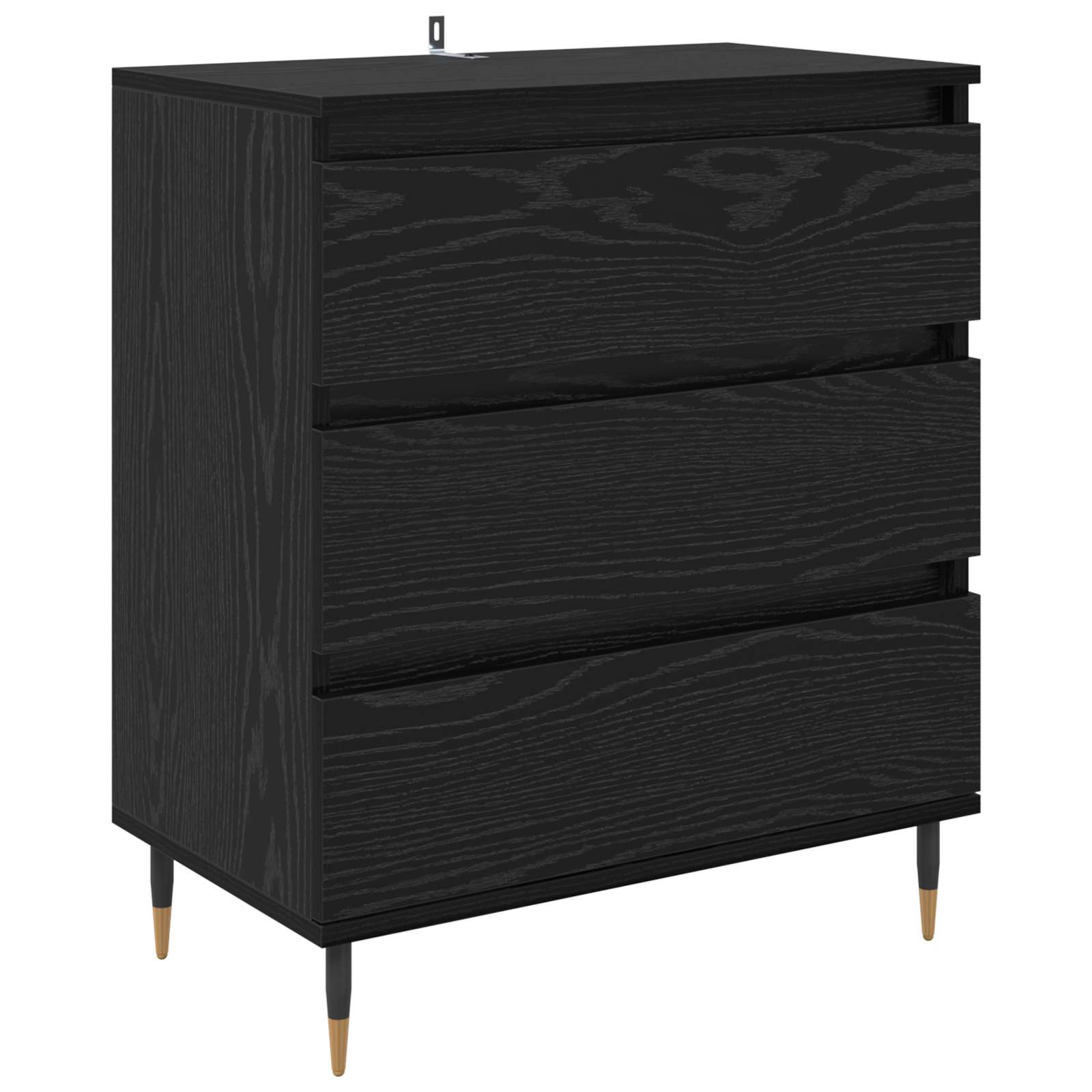 Kreveta s ladicama Crni hrast 60 x 35 x 70 cm Konstruirano drvo
