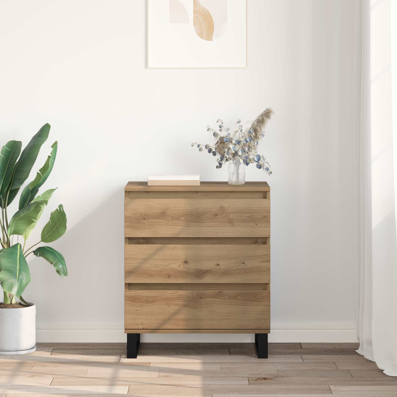 Kreveta Umjetnički hrast 60 x 35 x 70 cm Konstruirano drvo