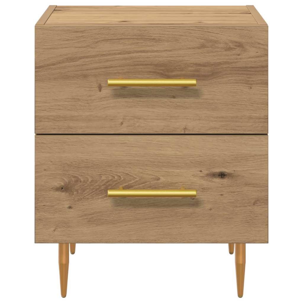 Noćni ormar s ladicama 2 pcs Umjetnički hrast 40 x 35 x 47,5 cm