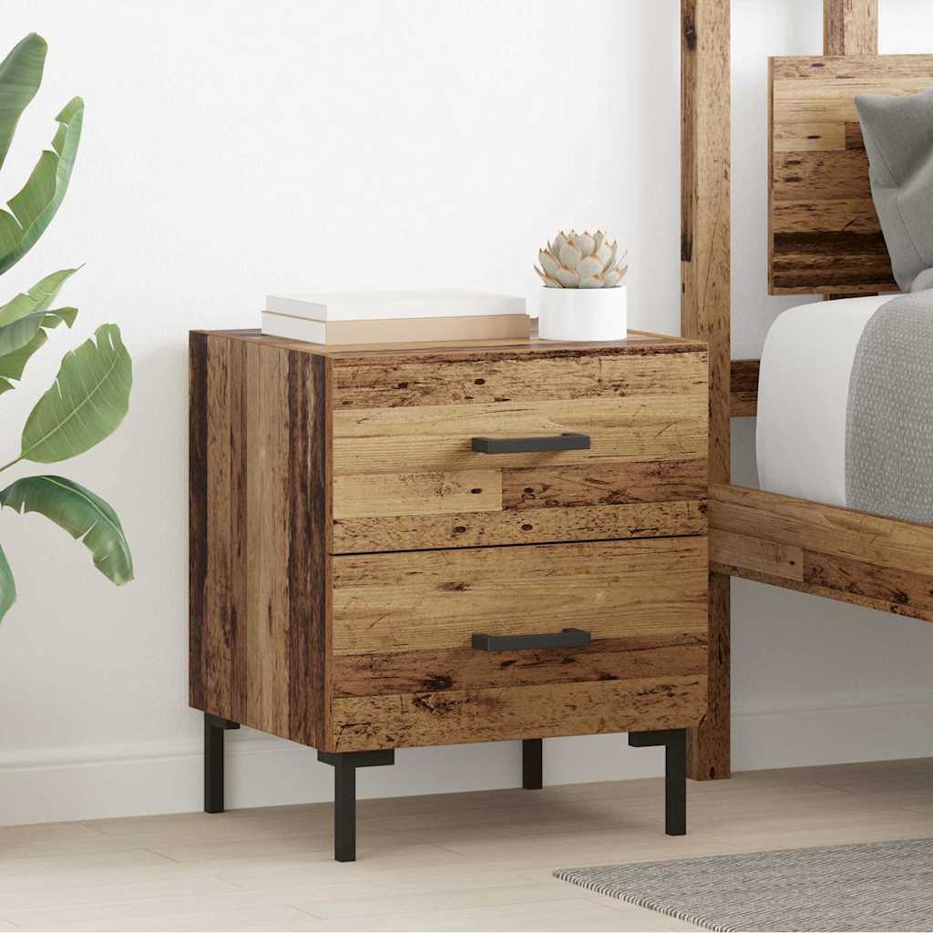 Noćni ormar Staro drvo 40 x 35 x 47,5 cm Konstruirano drvo