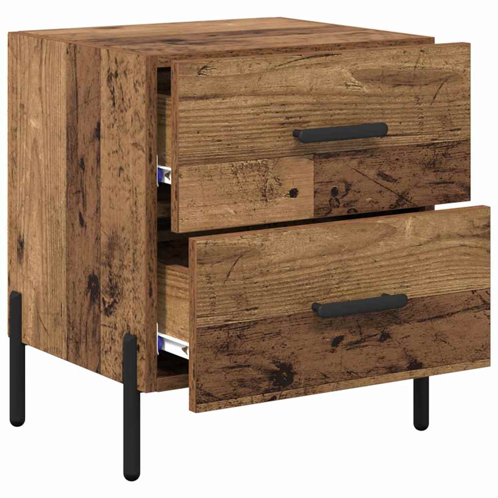 Noćni ormar Staro drvo 40 x 35 x 47,5 cm Konstruirano drvo
