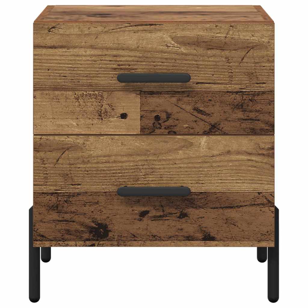 Noćni ormar Staro drvo 40 x 35 x 47,5 cm Konstruirano drvo
