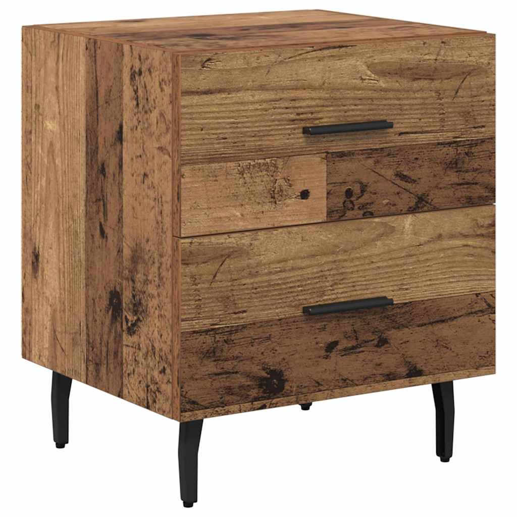 Noćni ormar Staro drvo 40 x 35 x 47,5 cm Konstruirano drvo
